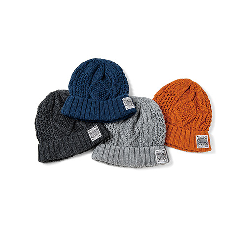 CABLE KNIT CAP / GS14-ACP05