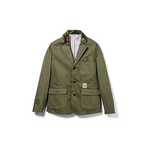 CAMO FROCK JACKET / GS14-AJK04